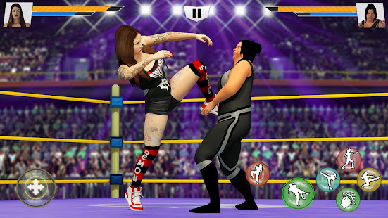 Bad Girls Wrestling Game: GYM Women Fighting Games 1.4.8 screenshots 2