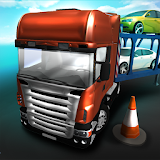 Car Transporter Truck Parking icon