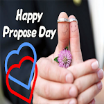 Cover Image of Download Happy Propose day:Greeting,Photo Frames,GIF,Quotes 2.1.43 APK