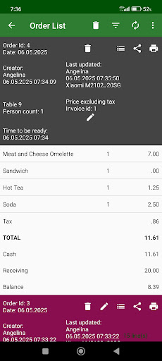 Didan POS: Restaurant, order screenshot 21