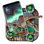 Cover Image of Download Aurora Dinosaur Launcher Theme  APK