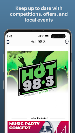 Hot 98.3 Screen 3