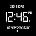 Digital Clock Lock Screen App