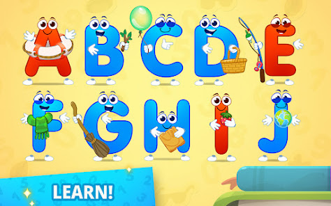 ABC kids! Alphabet, letters Mod + Apk(Unlimited Money/Cash) screenshots 1
