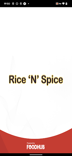 Android application Rice N Spice screenshort