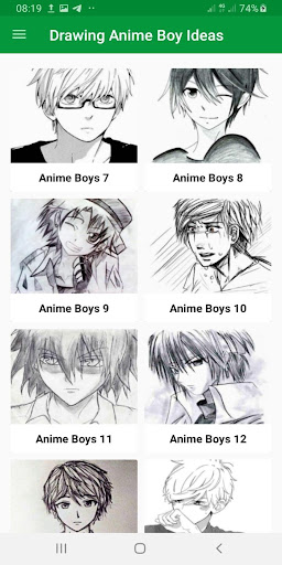 Drawing Anime Boy Ideas Screenshot 1 - AppWisp.com