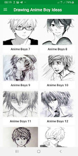 Drawing Anime Boy Ideas android2mod screenshots 1