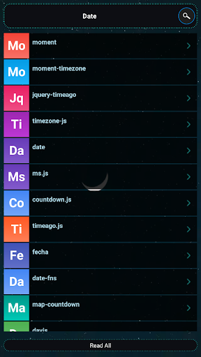 JavaScript Libraries Screen 2