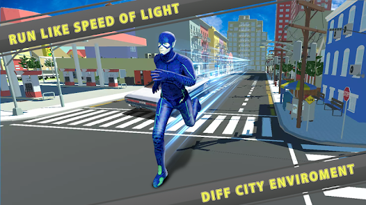 Captura 1 flash superhero vs crime mafia android