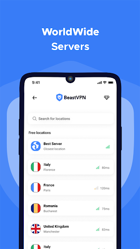 BeastVPN: Secure and Fast VPN Screen 3