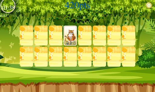 Memory Game  animals