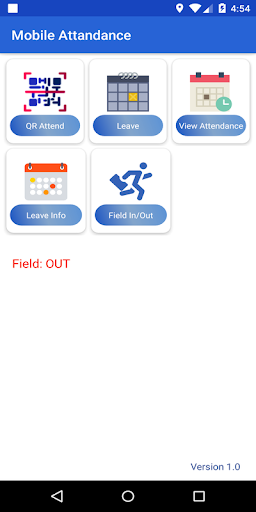 id1 Mobile Attendance Screen 2