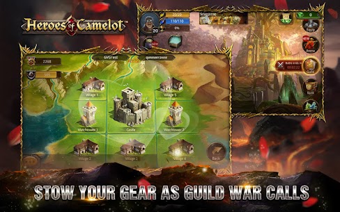 تحميل لعبة Heroes of Camelot مهكرة للاندرويد 2024 5