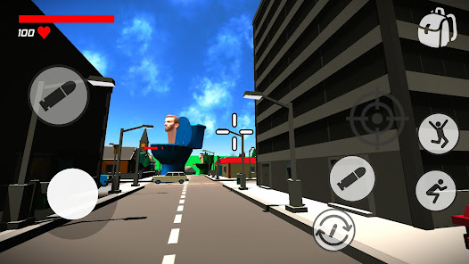 Scary Toilet Skibidi Simulator  APK + Mod (Free purchase) for Android