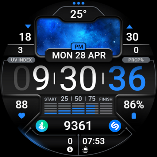 OMG 367 Weather Fitness Watch