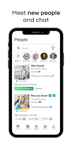 Edhomy: Educational network Screen 3