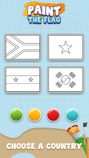 Flag Painter: Coloring Game Screen 2