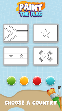 Game screenshot Flag Painter: Coloring Game hack