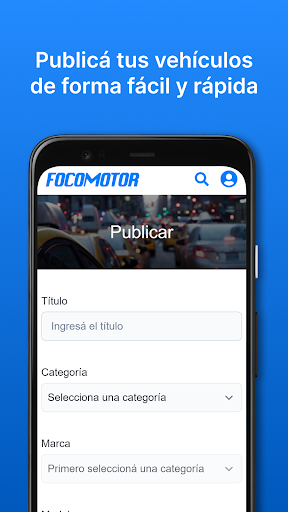 Focomotor - Vehículos