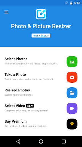 Photo & Picture Resizer: Resize, Downsize, Adjust 1.0.289 Screenshots 1