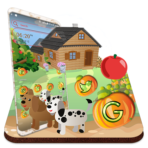 Doggy House Launcher Theme logo