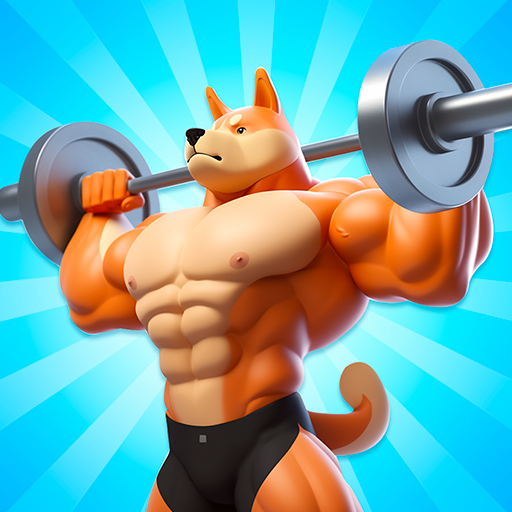 Roblox Buff Mega Noob Weight Lifter Figure with Weights Muscles 6