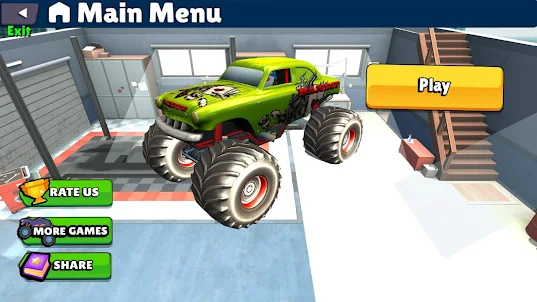 Monster Truck Car Racing Games
