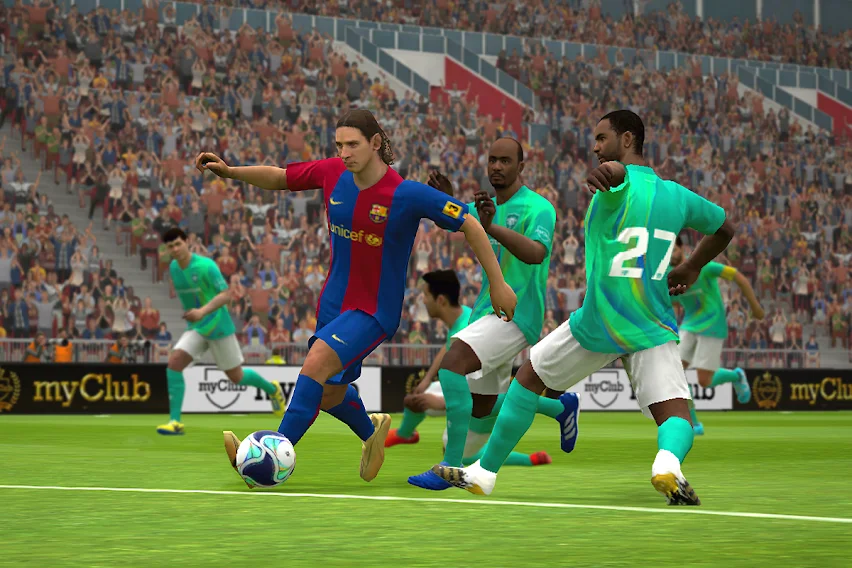 Pes Mod Apk gameplay