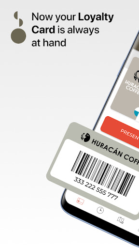 Android application Huracan Coffee screenshort