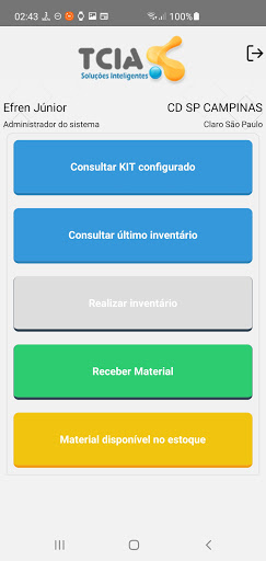 Android application TCAMEX screenshort