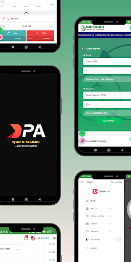 Android application Deriv PA: Withdraw & Deposit screenshort