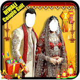 Diwali Couple Photo Suit icon