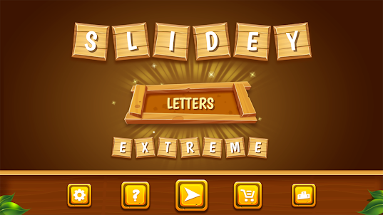 Slidey Letters Extreme