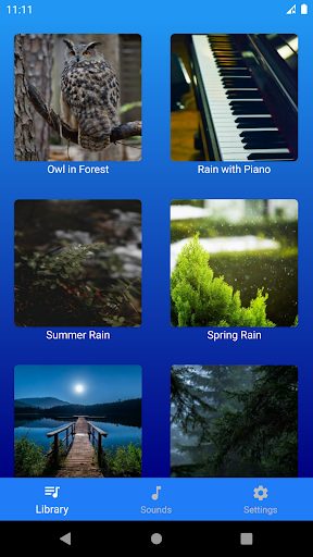 Android application Sleep, Relax & Calm Sounds screenshort