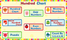 Kids Counting Hundred Chartのおすすめ画像1