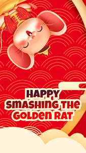 Happy smashing the golden rat