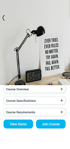 Android application MOMSOON ACADEMY screenshort