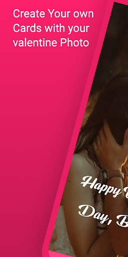 Android application Valentine Day Cards screenshort