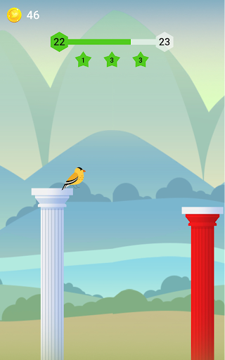 Bouncy Bird: Casual & Relaxing Flappy Style Game screenshots 4