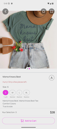 Dear Sorella Boutique screenshot 2