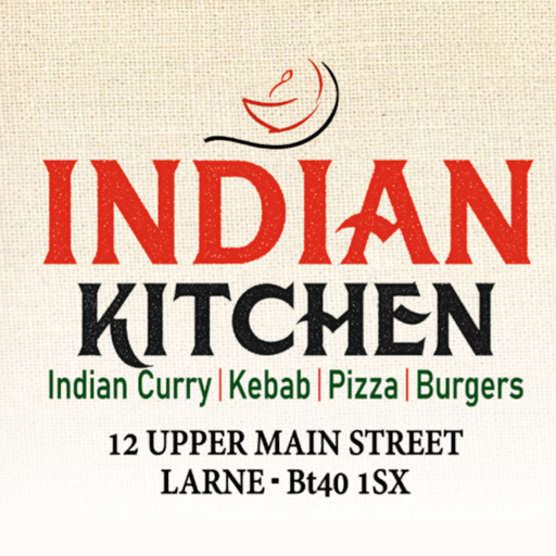 Indian Kitchen Larne logo