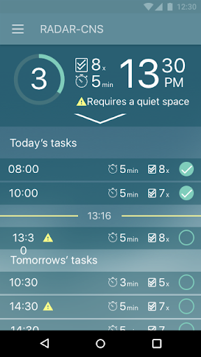 RADAR active RMT Screen 3