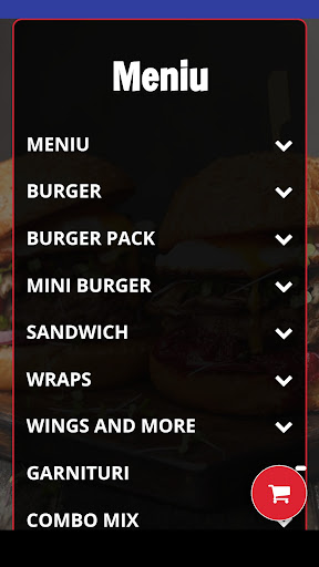 Eat and go delivery Screen 2