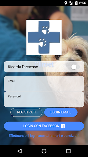 Android application Clinvet screenshort