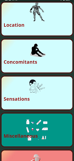 Homeopathic symptoms medicine Screen 3