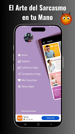 Vista previa de la aplicación