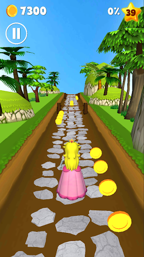 Android application Super Princess Runner Game screenshort