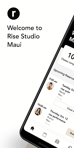 Android application Rise Studio Maui screenshort