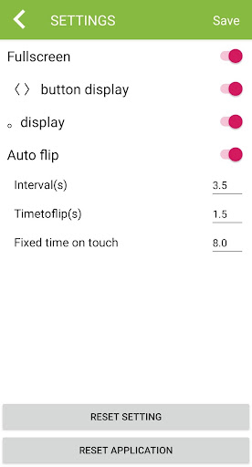Electric Picture frame/Menu Screen 2