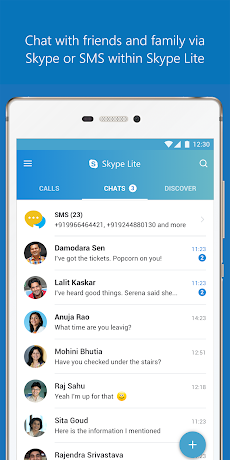 Skype Lite - Free Video Call & Chatのおすすめ画像1